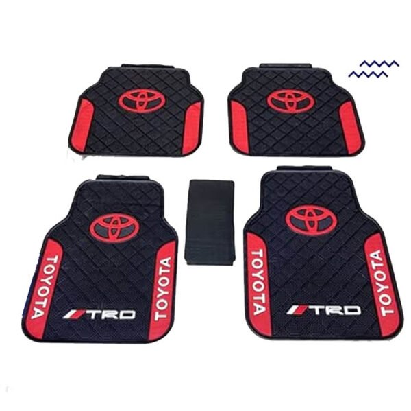 Branded Rubber Foot Mat for Toyota