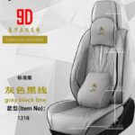 Pure Ash/Grey Universal Pure Leather Seat Cover – Full Coverage